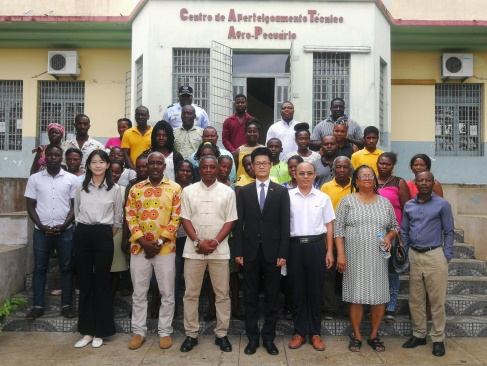 Overseas Training Course on Processing and Preservation Technology of Agricultural Products for the Democratic Republic of Sao Tome and Principe - Opening Ceremony